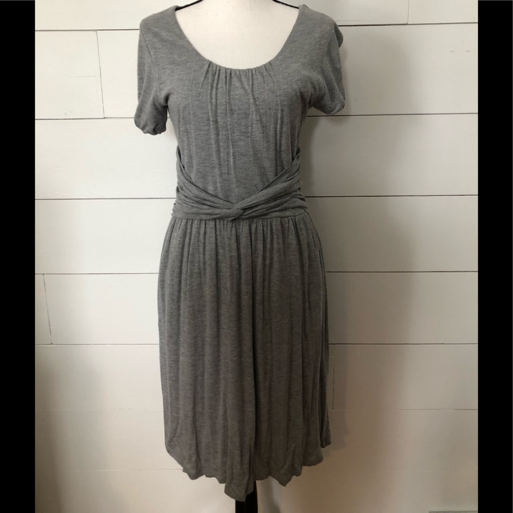 🏝5/$25 Maison Jules Gray dress Size Medium